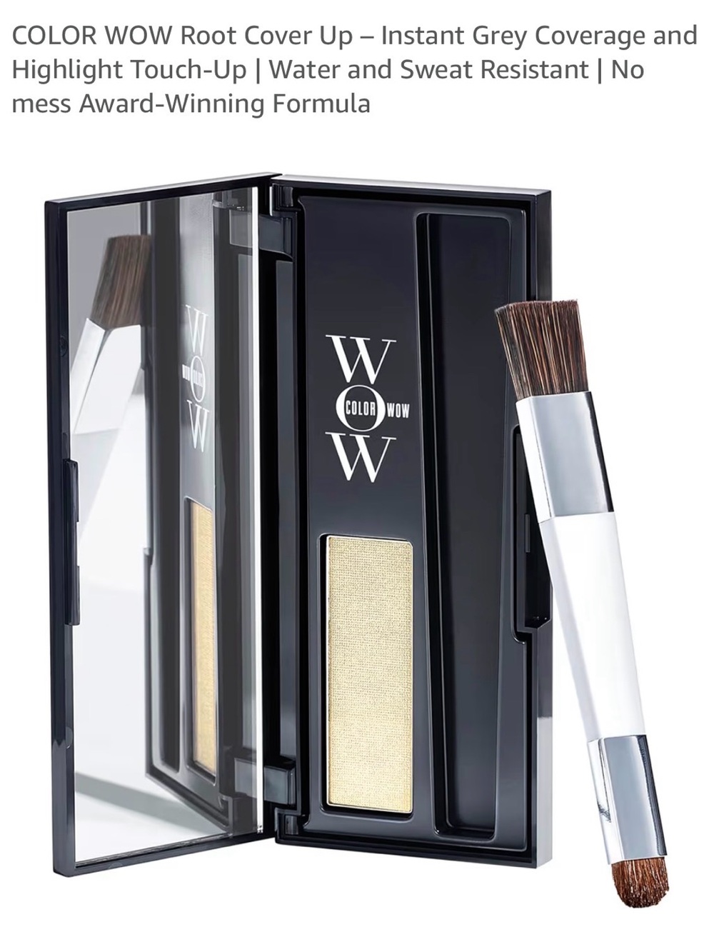 COLOR WOW platinum Light Blonde Root Cover Up — Instant Light Blonde Touch-Up